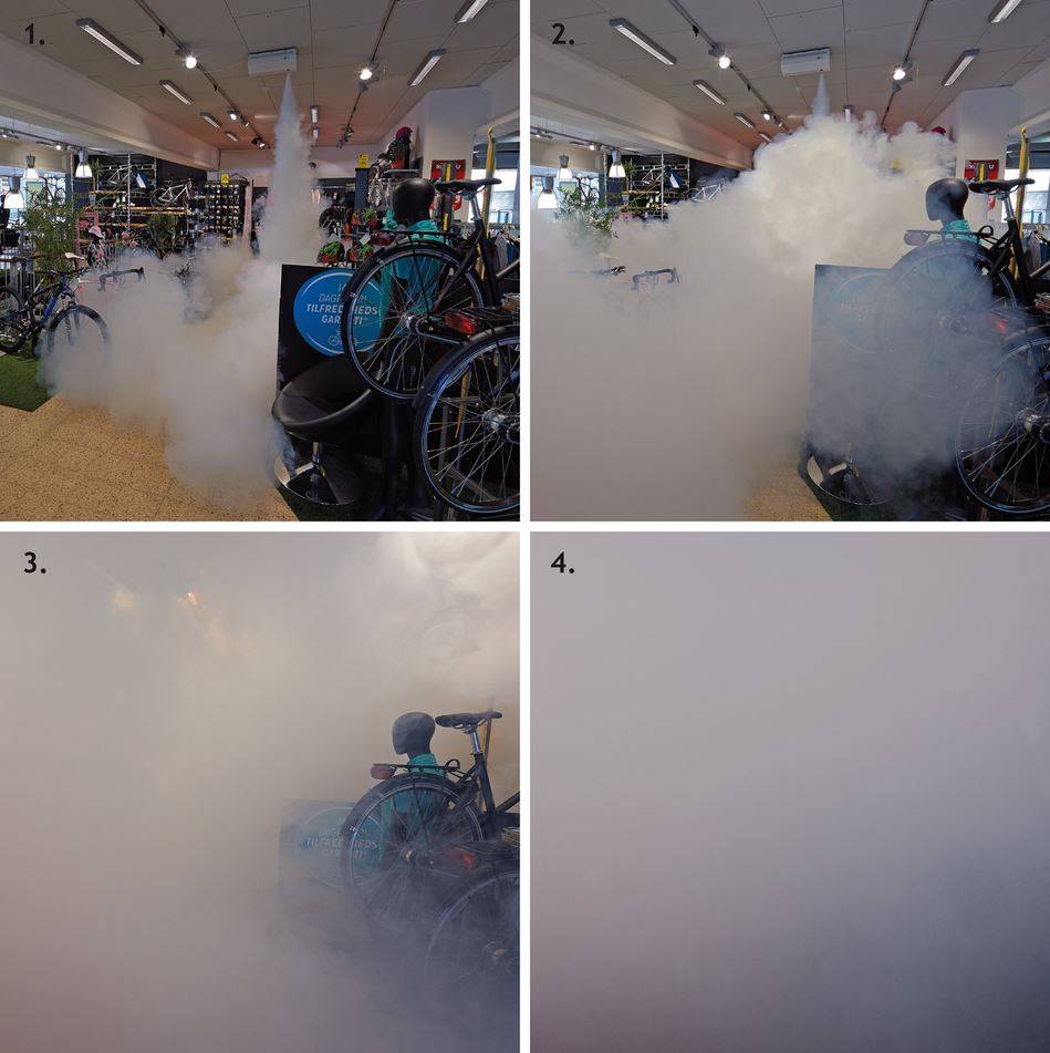 Comment marche un générateur de brouillard à Marseille, quartier du Roucas Blanc?